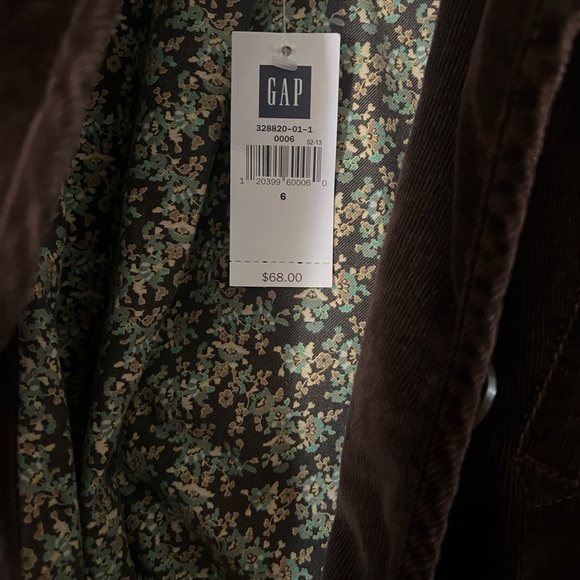 GAP Dark Brown Corduroy Blazer - Picture 3 of 7